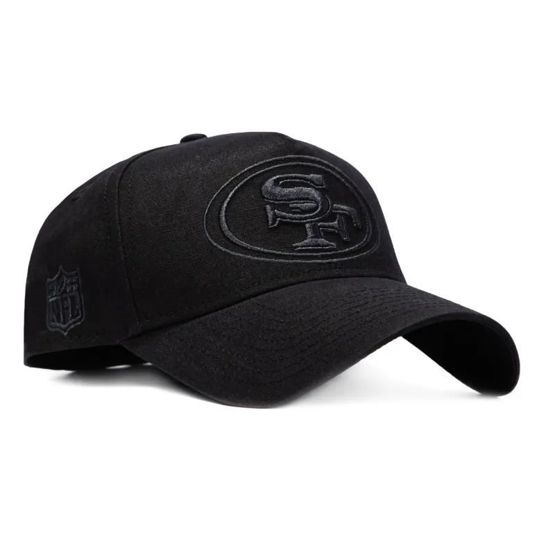 New Era 59Forty A-Frame Waxed Canvas San Francisco 49ers Hat - Black made by New Era