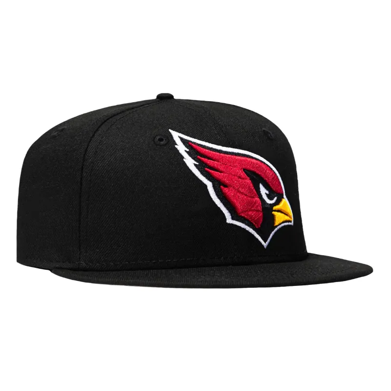 New Era 9fifty Arizona Cardinals Snapback Hat - Black made by New Era