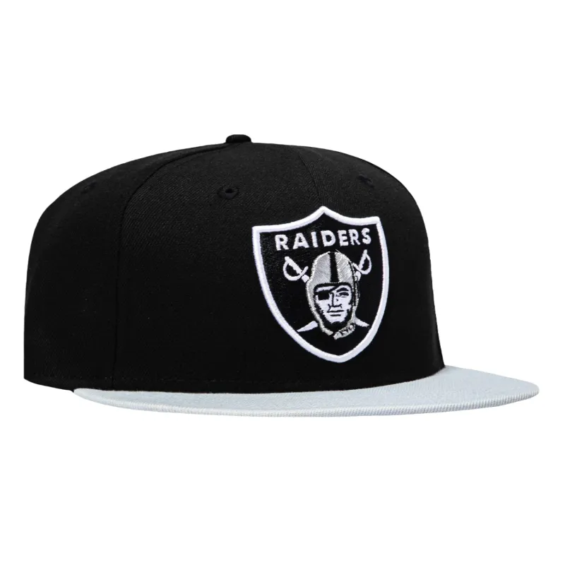 New Era 9Fifty Las Vegas Raiders Snapback Hat - Black, Gray made by New Era