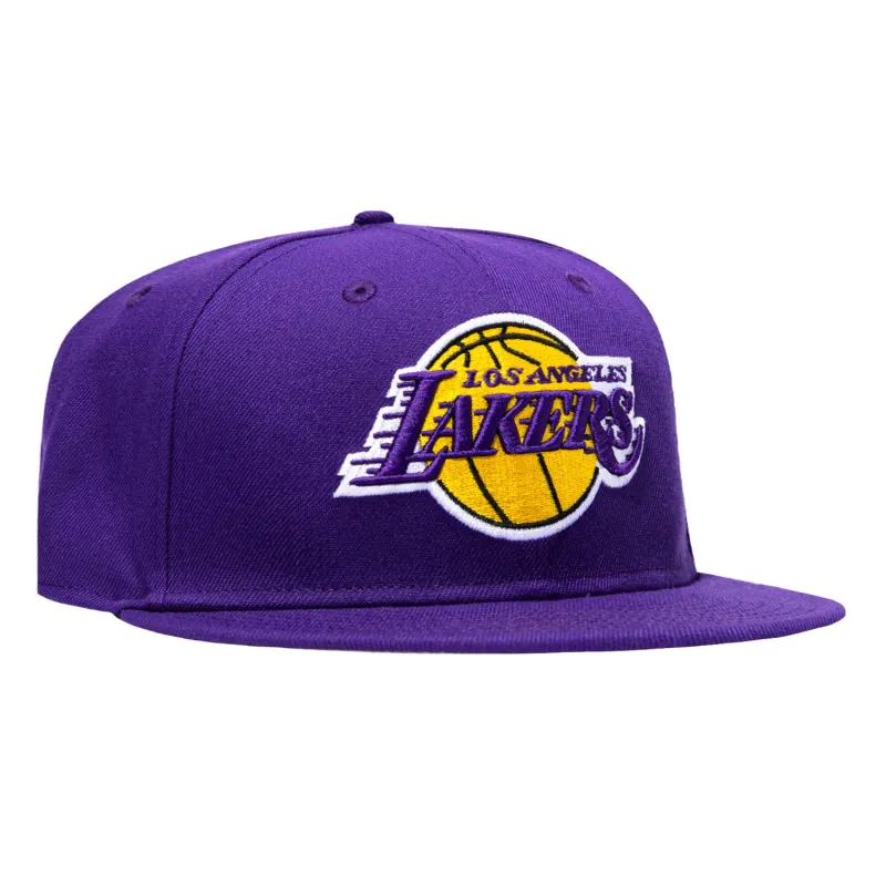 New Era 9Fifty Los Angeles Lakers Snapback Hat - Purple made by New Era