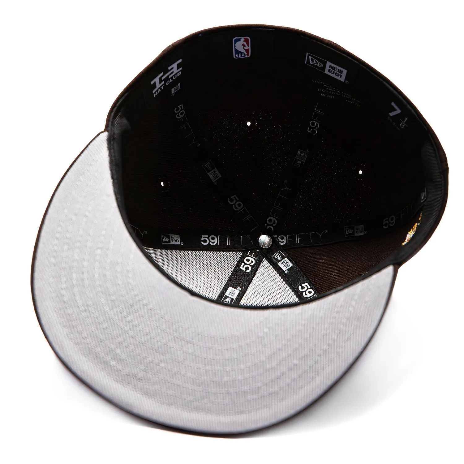 New Era 59Fifty New York Knicks Logo Patch Nueva York Hat - Brown sold by Hat Club product image thumbnail 2