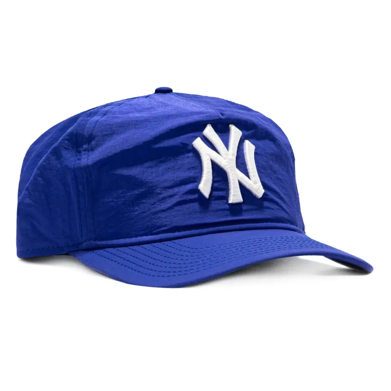 New Era 19Twenty Nylon New York Yankees Pre-curved Snapback Hat - Navy made by New Era