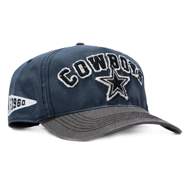 47 Brand Hitch Dallas Cowboys Calderwood Snapback Hat - Navy, Graphite made by Hat Club