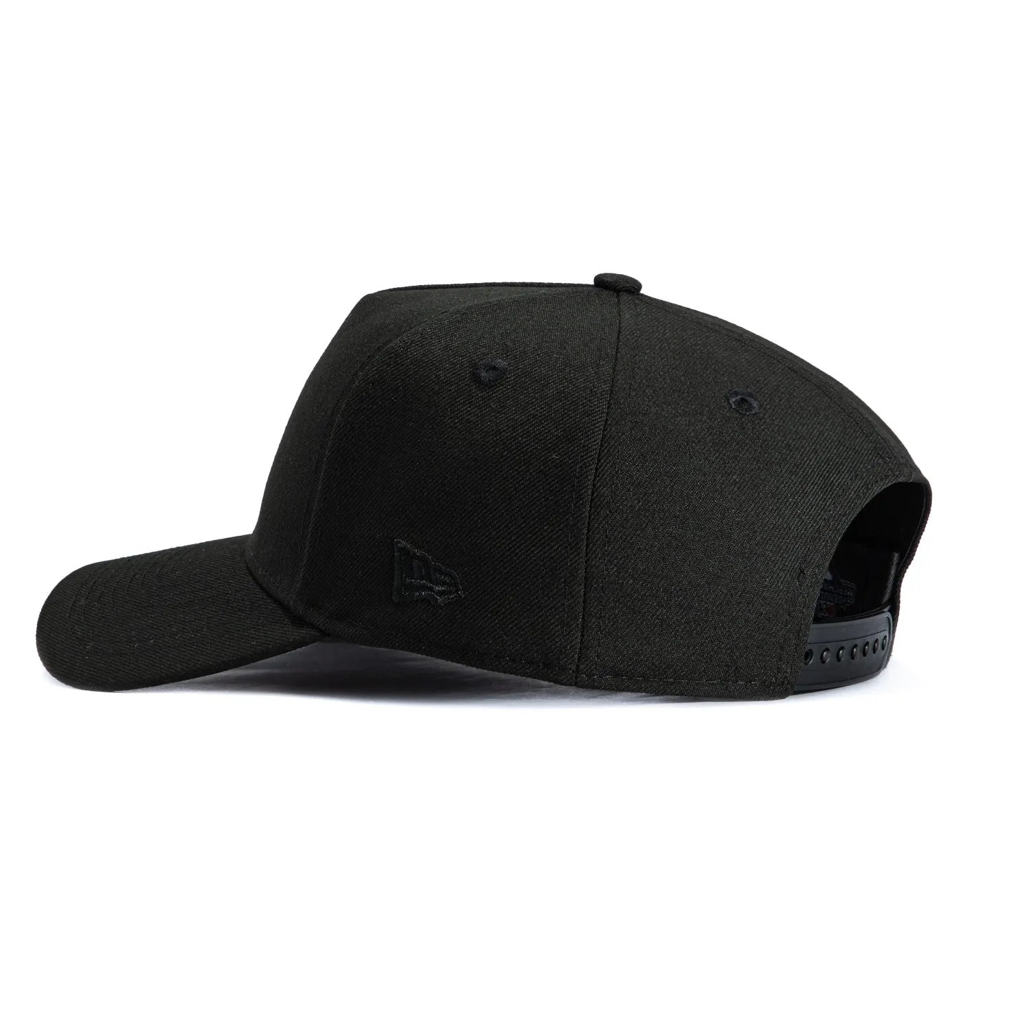 New Era 9Forty A-Frame Las Vegas Aviators LV Snapback Hat - Black, White sold by Hat Club product image thumbnail 2