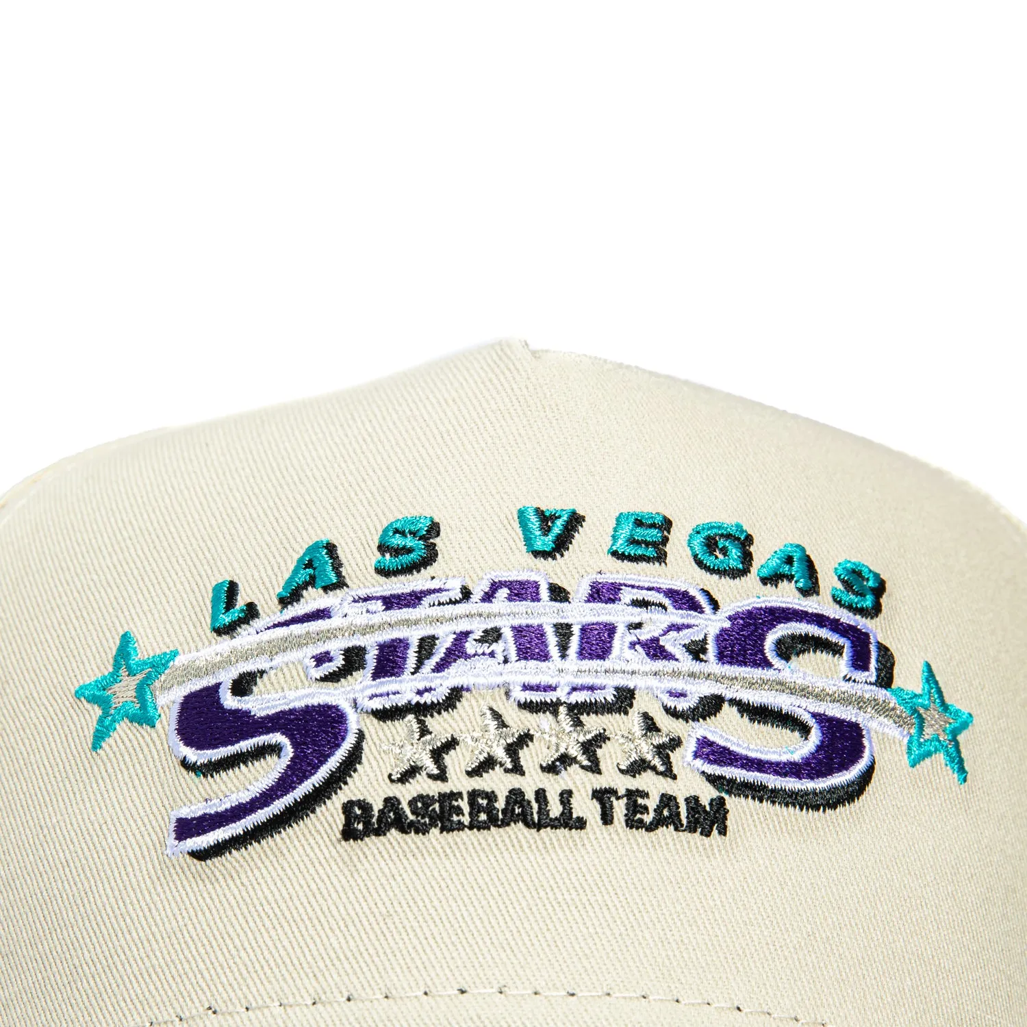 New Era 9Forty A-Frame Las Vegas Stars Logo Patch Word Snapback Hat - Stone, Camo sold by Hat Club product image thumbnail 3