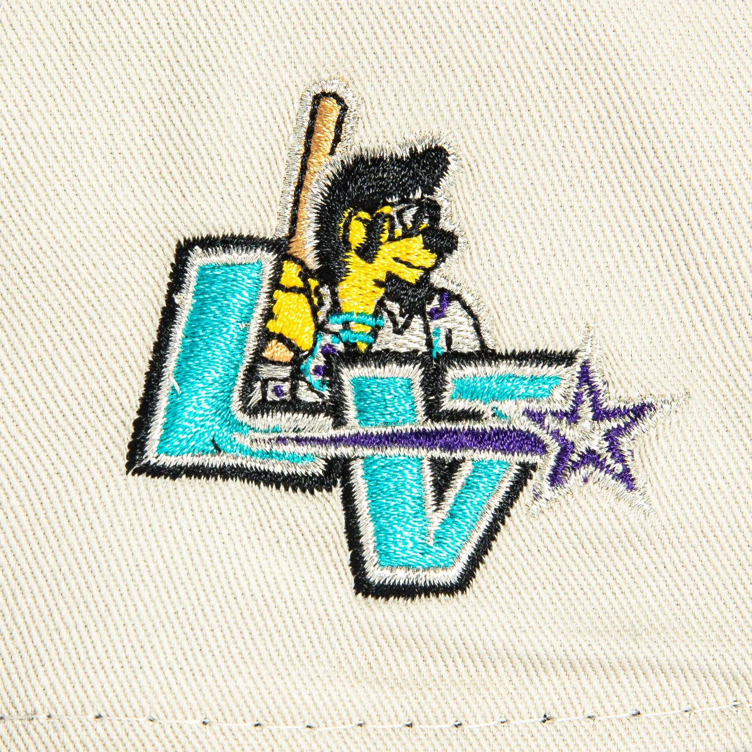 New Era 9Forty A-Frame Las Vegas Stars Logo Patch Word Snapback Hat - Stone, Camo sold by Hat Club product image thumbnail 4