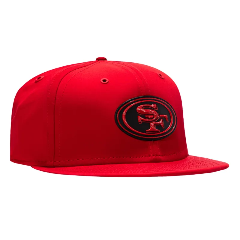New Era 9Fifty San Francisco 49ers 2026 NFL Sideline Snapback Hat - Red made by New Era
