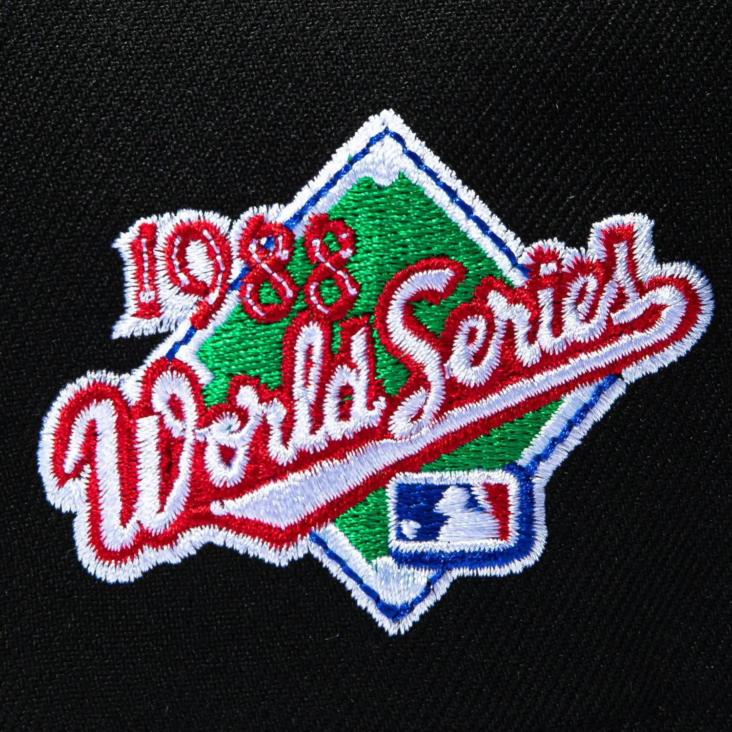 New Era 9Forty A-Frame Los Angeles Dodgers 1988 World Series Patch Lucky Cat Pink UV Snapback Hat - Black sold by Hat Club product image thumbnail 4