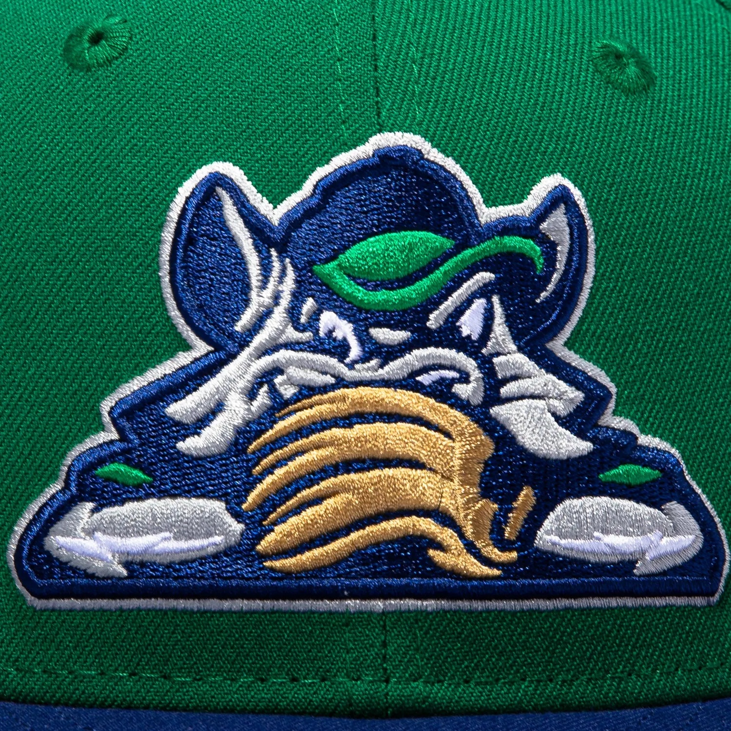New Era 59Fifty Hartford Yard Goats Rock Cats Hat - Kelly Green, Royal sold by Hat Club product image thumbnail 4