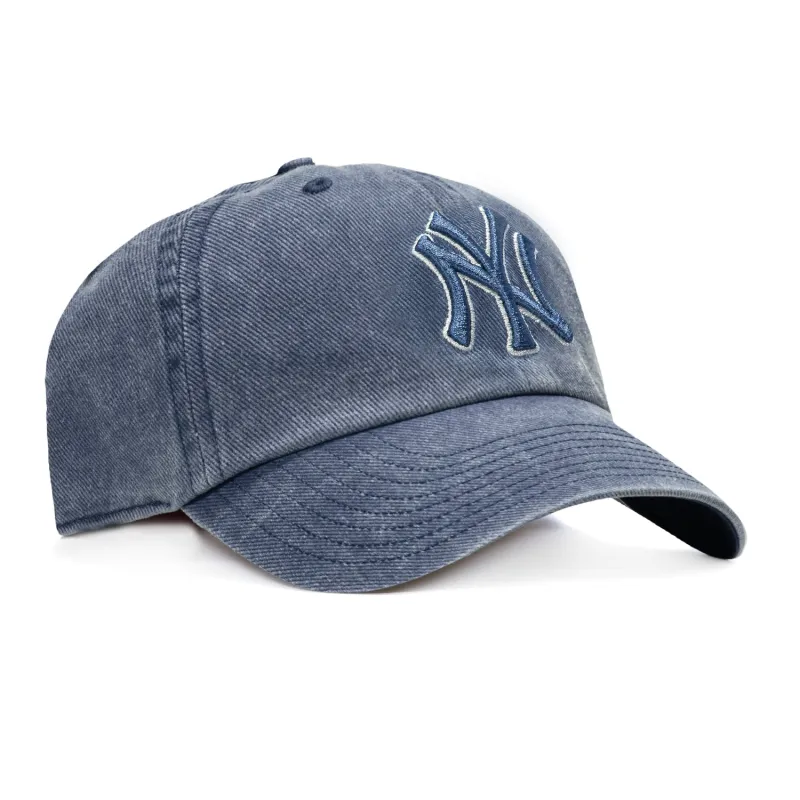 47 Brand Back to School New York Yankees Cleanup Strapback Adjustable Hat - Navy made by 47