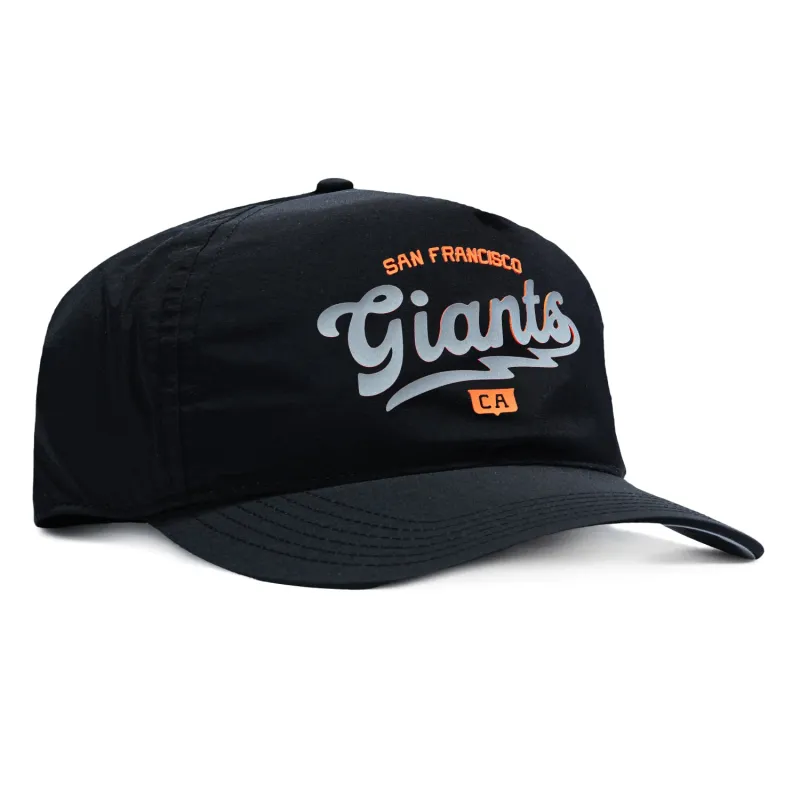 47 Brand Hitch Hi-Vis San Francisco Giants Snapback Hat - Black made by 47