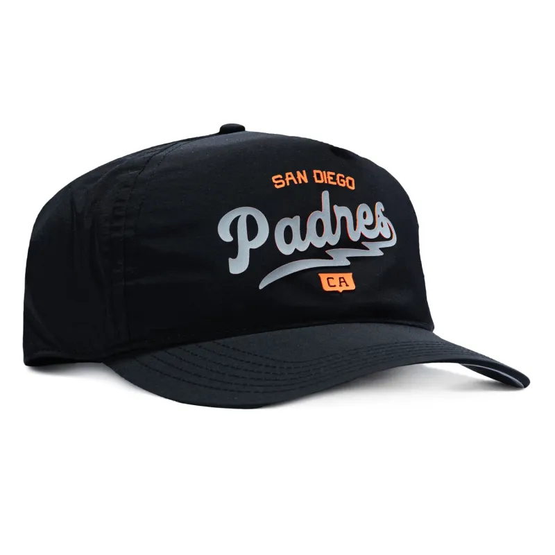 47 Brand Hitch Hi-Vis San Diego Padres Snapback Hat - Black made by 47