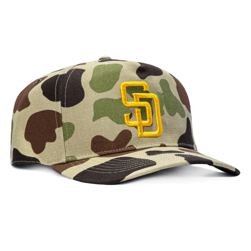 47 Brand x Carhartt San Diego Padres Hitch Adjustable Snapback Hat - Camo made by 47