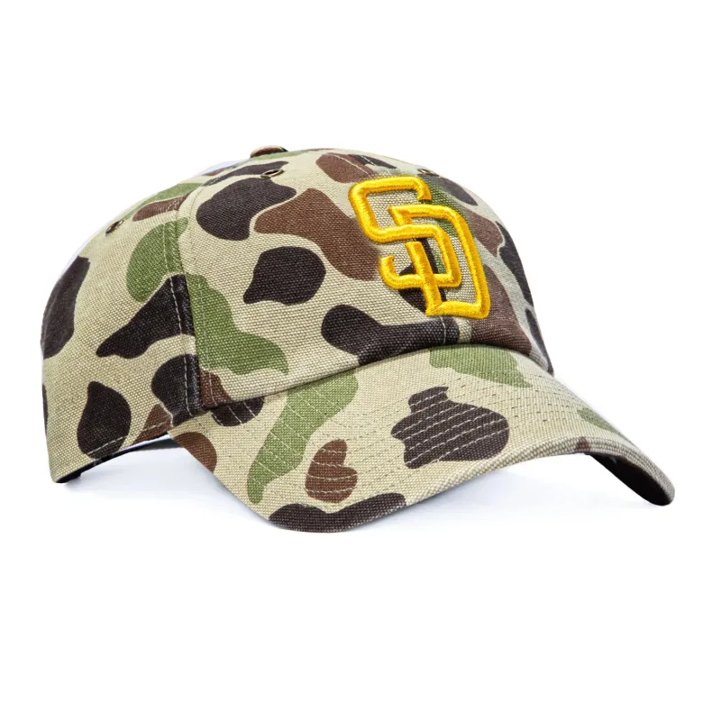 47 Brand x Carhartt San Diego Padres Cleanup Adjustable Strapback Hat - Camo made by 47