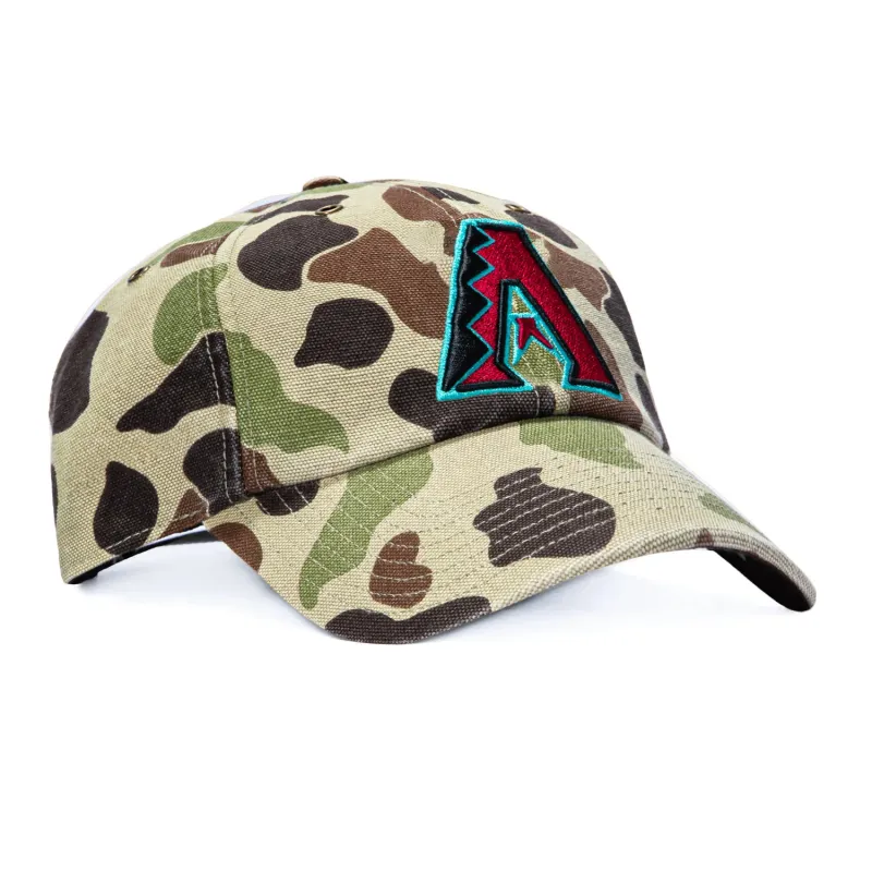 47 Brand x Carhartt Arizona Diamondbacks Cleanup Adjustable Strapback Hat - Camo made by 47