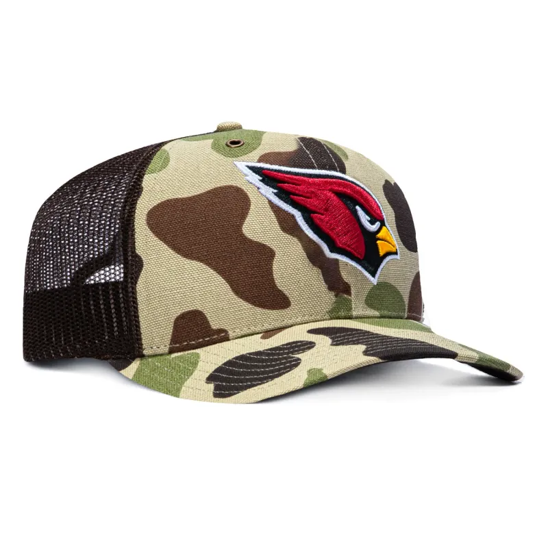 47 Brand x Carhartt Trucker Arizona Cardinals Adjustable Snapback Hat - Camo made by 47