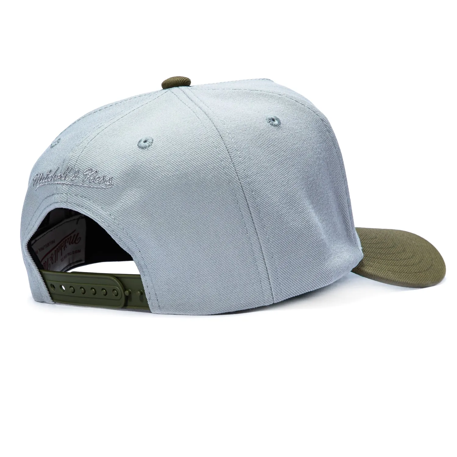 Mitchell & Ness Pro Pinch Detroit Tigers 1951 All Star Game Patch Snapback Hat - Grey, Olive sold by Hat Club product image thumbnail 2