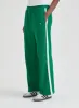 Green 4th Wide Leg Branded Jogger - Fergie sold by 4th and Reckless