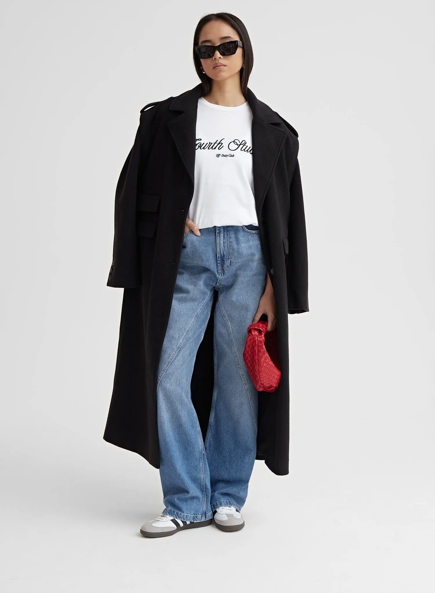 Antique Blue Denim Straight Leg Jeans - Ayla sold by 4th and Reckless product image thumbnail 4