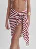 Red And White Stripe Multiway Sarong- Mala sold by 4th and Reckless