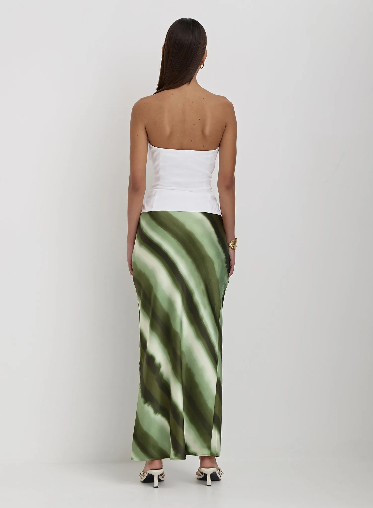 White Bandeau Cut Out Detail Top- Indi sold by 4th and Reckless product image thumbnail 5