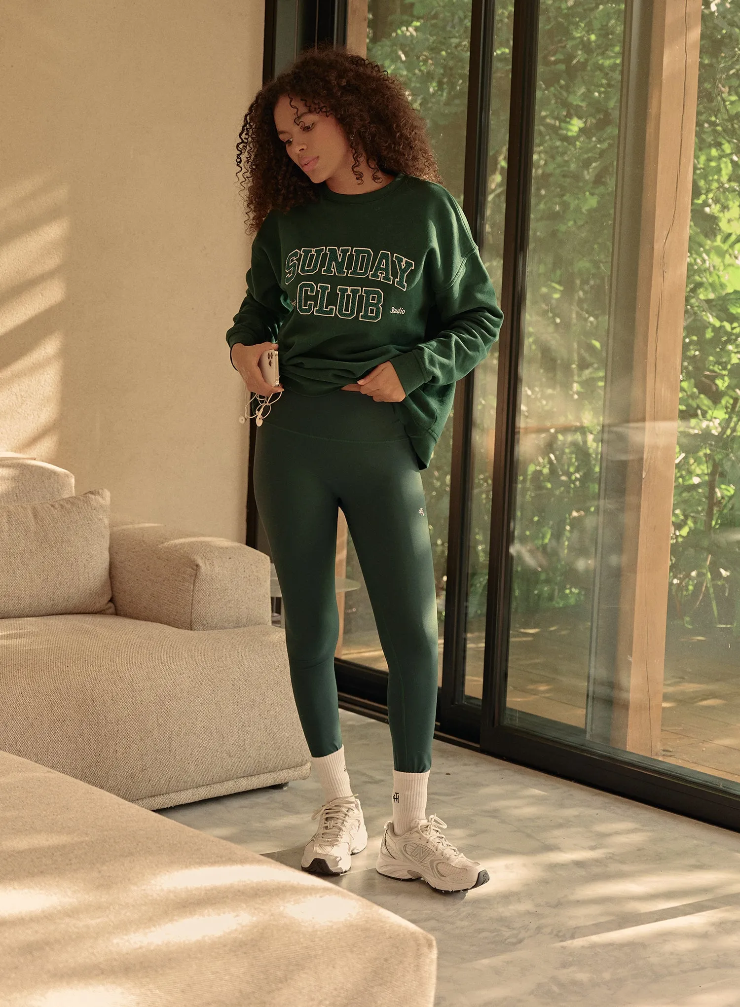 Forrest Green Fourth High Waisted Legging - Elessia sold by 4th and Reckless product image thumbnail 2