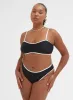 Black Contrast Trim Bikini Top – Calli sold by 4th and Reckless