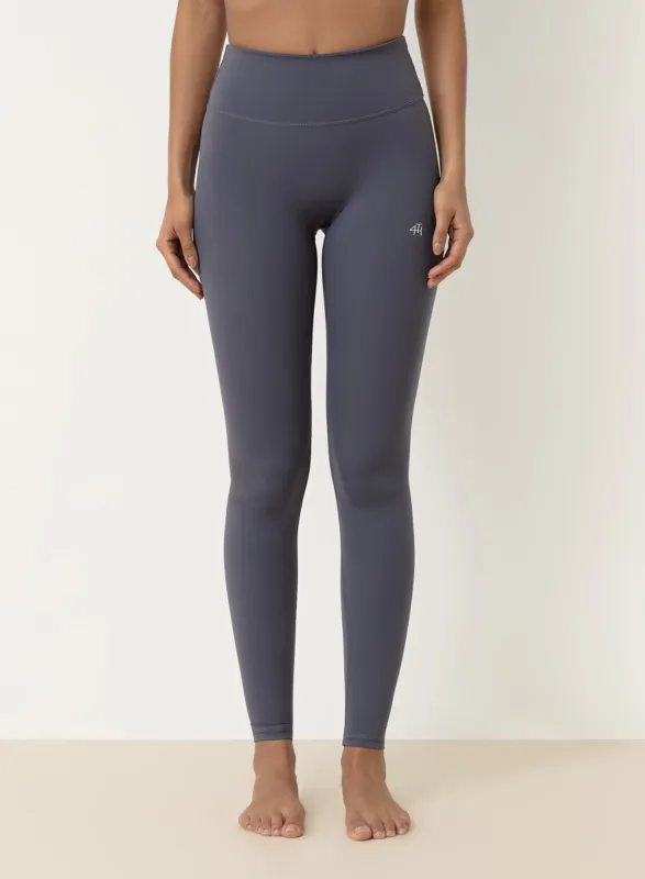 Slate Blue Fourth High Waisted Legging- Elessia sold by 4th and Reckless