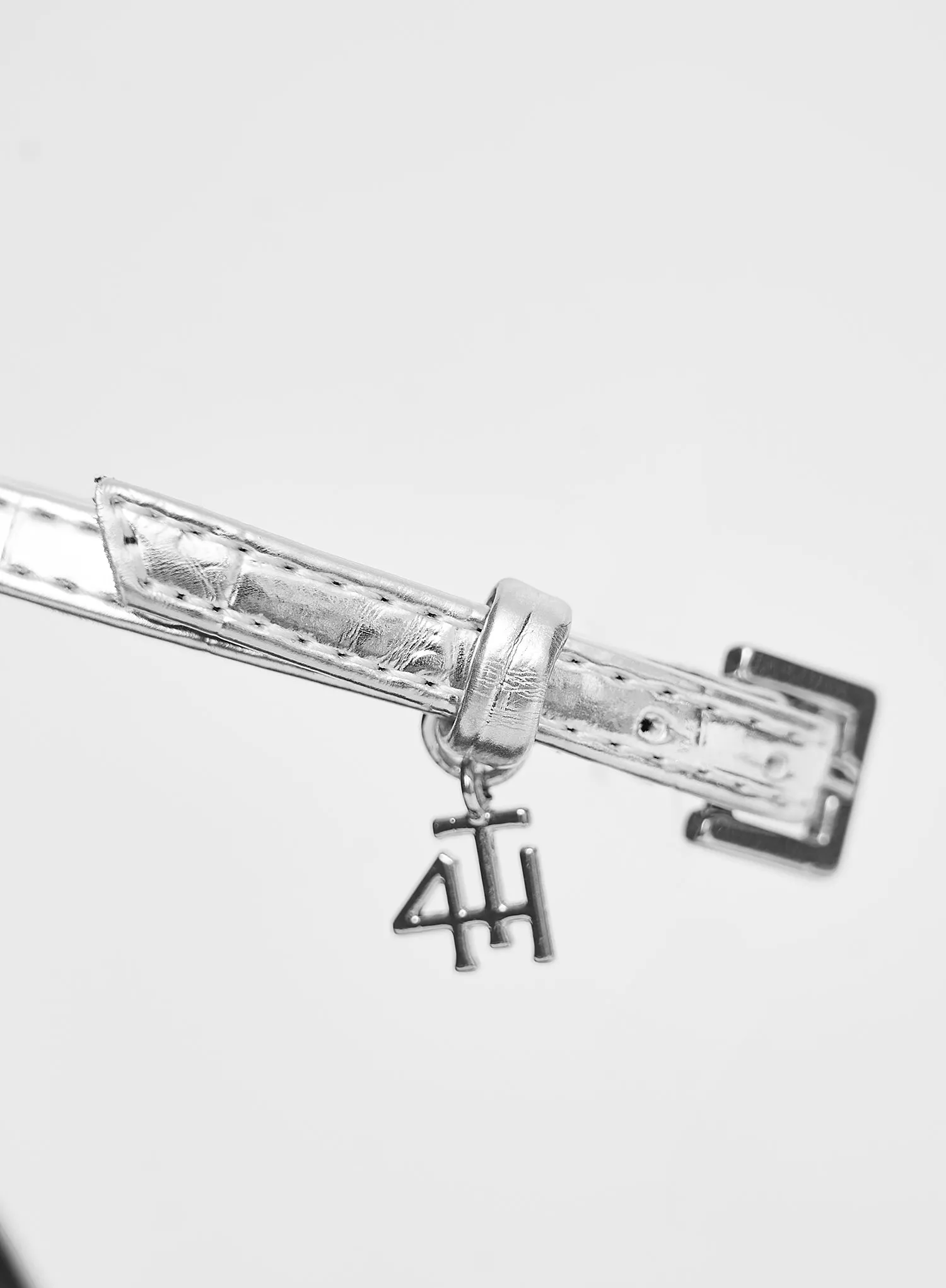 Silver Buckle Heeled Sandal- Chicago sold by 4th and Reckless product image thumbnail 4