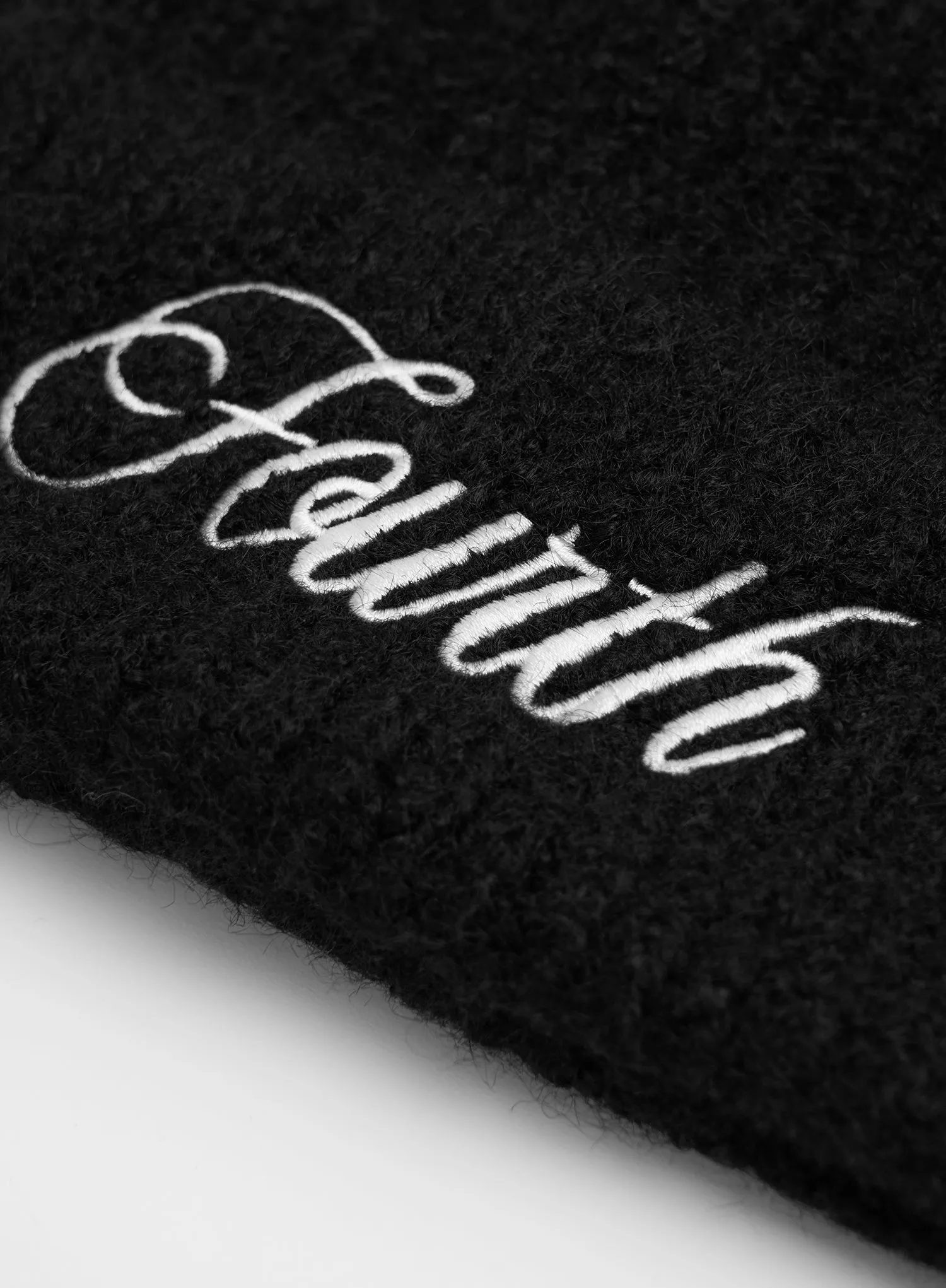 Black Fourth Branded Knitted Beanie Hat sold by 4th and Reckless product image thumbnail 4