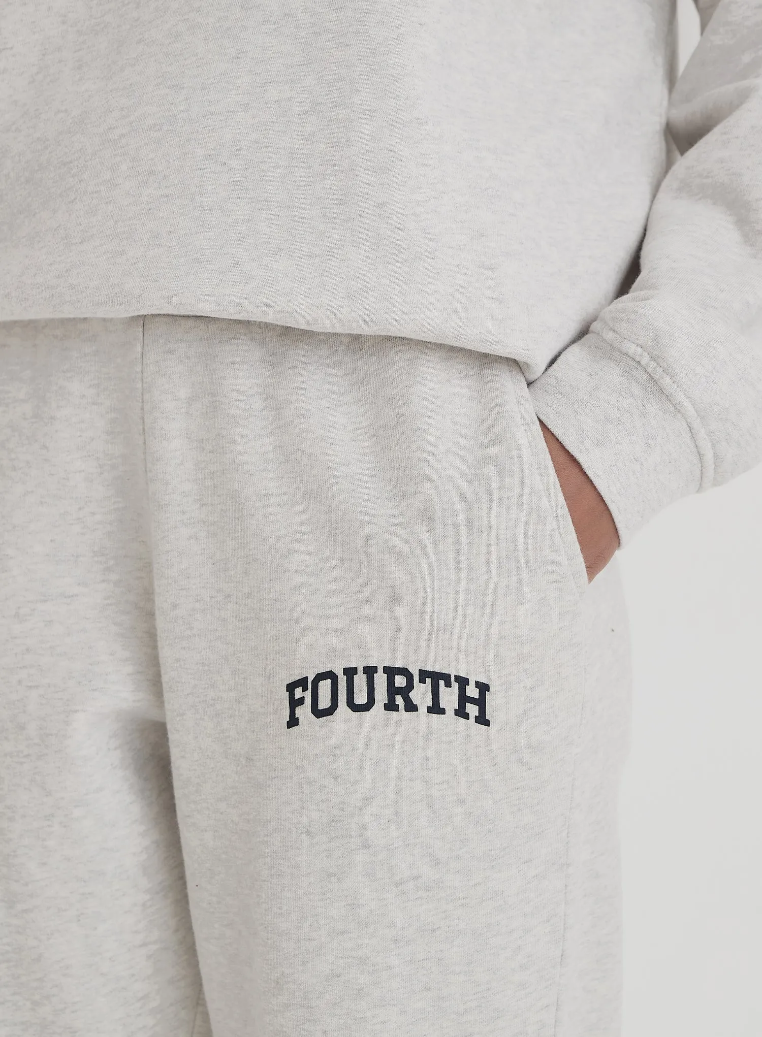 Grey Fourth Branded Cuffed Jogger sold by 4th and Reckless product image thumbnail 3