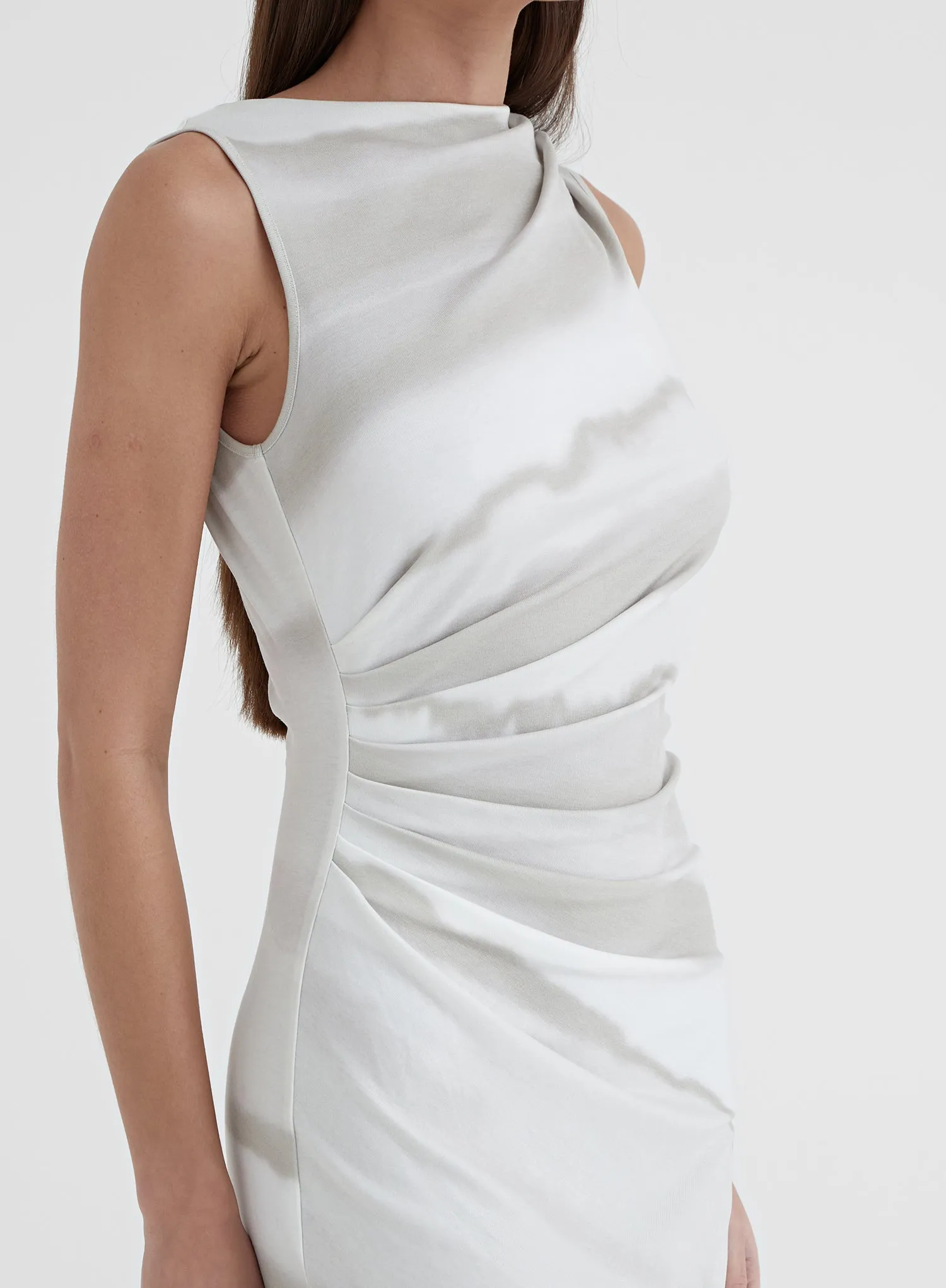 Printed Ruched Jersey Midaxi Dress - Tamilda sold by 4th and Reckless product image thumbnail 3