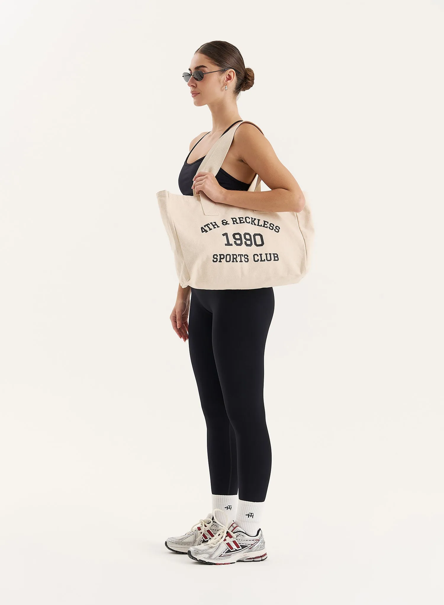 Cream Sports Club Tote Bag sold by 4th and Reckless product image thumbnail 2
