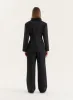 Black Cinched Waist Tailored Blazer- Reese sold by 4th and Reckless