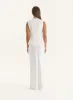 White Broderie Lace Waistcoat- Becki sold by 4th and Reckless