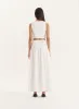 White Tie Front Cropped Top- Jadey sold by 4th and Reckless