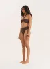 Chocolate Halterneck Tie Bikini Top- Gia sold by 4th and Reckless