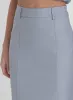 Blue Tailored Midaxi Skirt- Diaz sold by 4th and Reckless