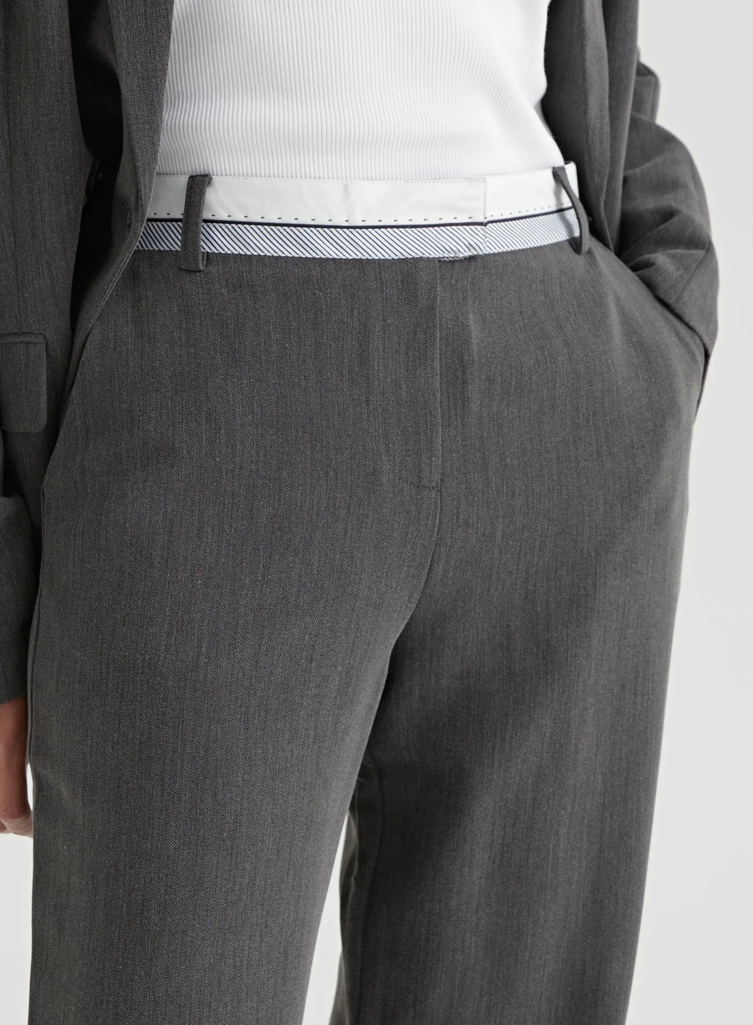Dark Grey Tailored Trousers sold by 4th and Reckless product image thumbnail 3