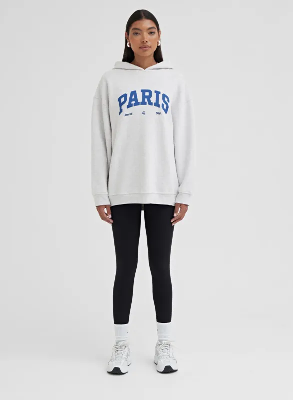 Light Grey Sustainable Paris Hoodie– Luna sold by 4th and Reckless