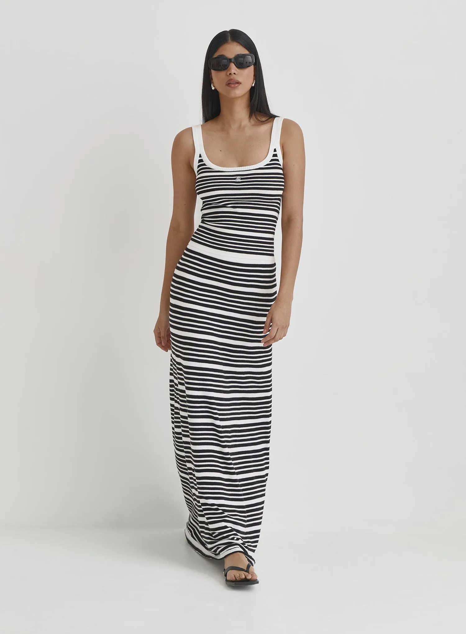 Multi Stripe Vest Top sold by 4th and Reckless product image thumbnail 2