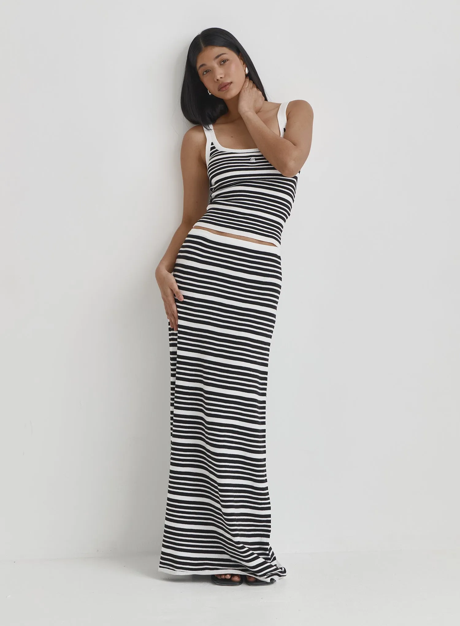 Multi Stripe Vest Top sold by 4th and Reckless product image thumbnail 4