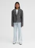 Grey Washed Faux Leather Biker Jacket – Moto sold by 4th and Reckless