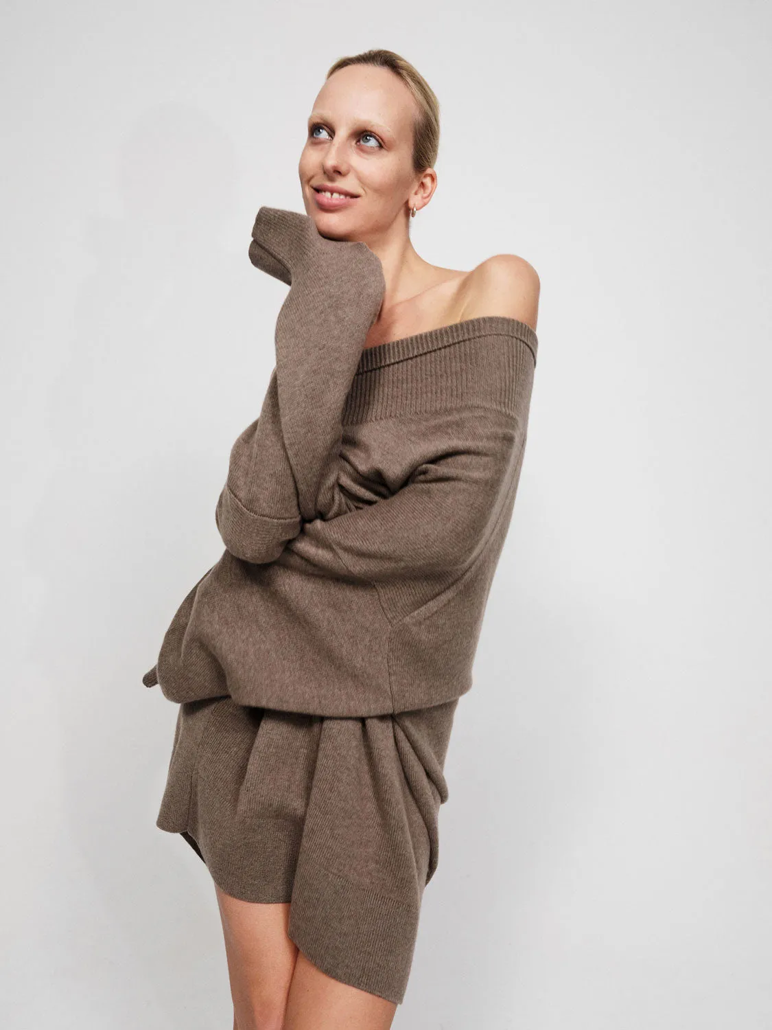 04 Oversized Turtleneck | Biscuit sold by Paris Georgia