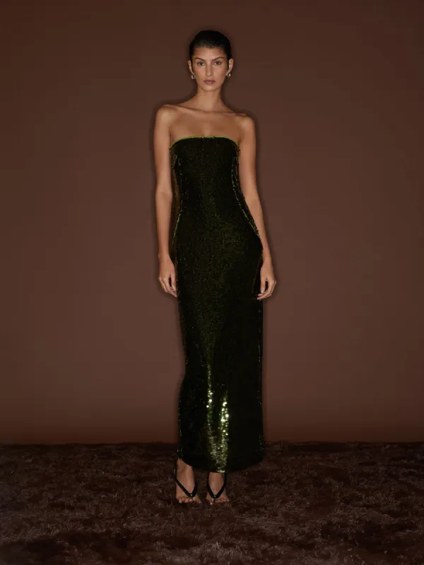 09 Audrey Dress | Cactus made by Paris Georgia