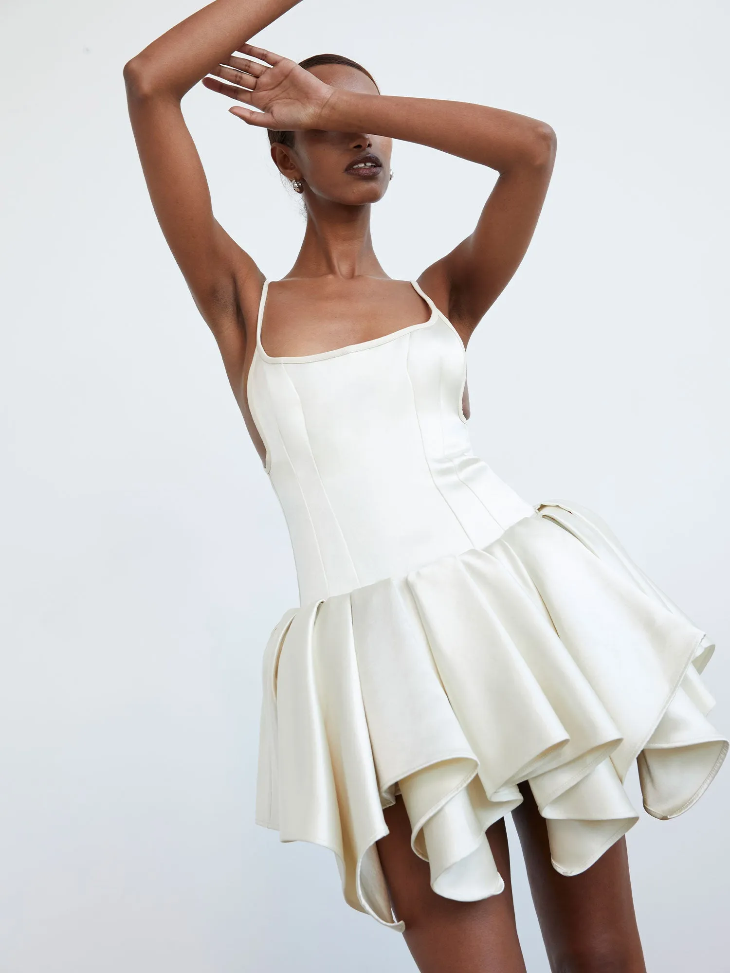 08 Zahria Dress | Pearl sold by Paris Georgia product image thumbnail 4