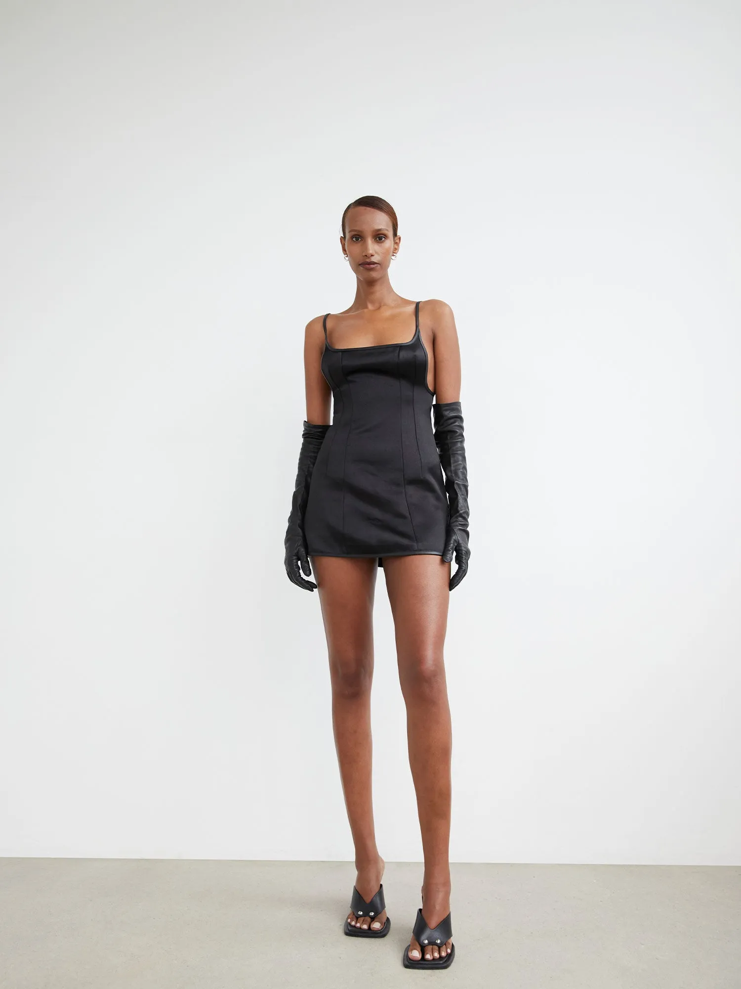 08 Sammy Mini Dress | Black sold by Paris Georgia product image thumbnail 2