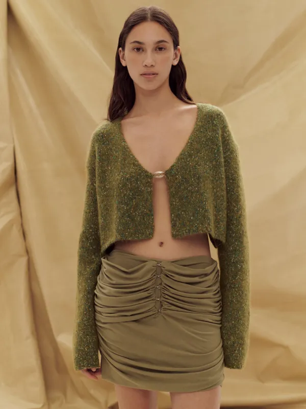 07 TANA CARDIGAN | FOREST made by Paris Georgia