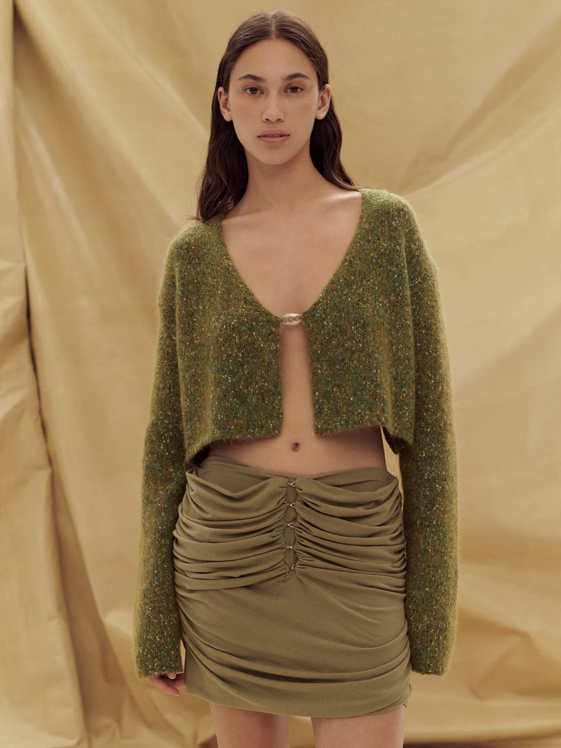 07 TANA CARDIGAN | FOREST sold by Paris Georgia