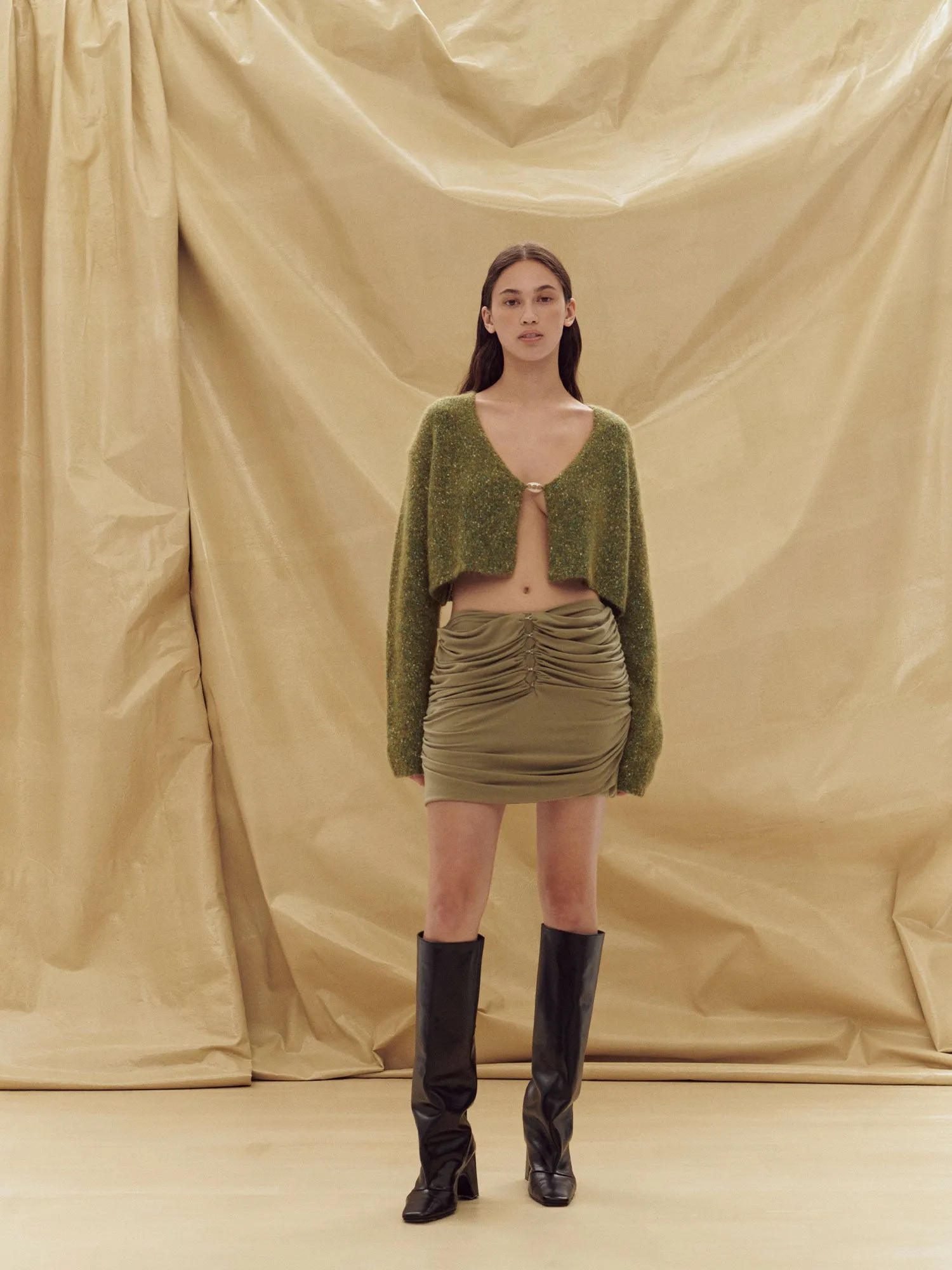 07 TANA CARDIGAN | FOREST sold by Paris Georgia product image thumbnail 3